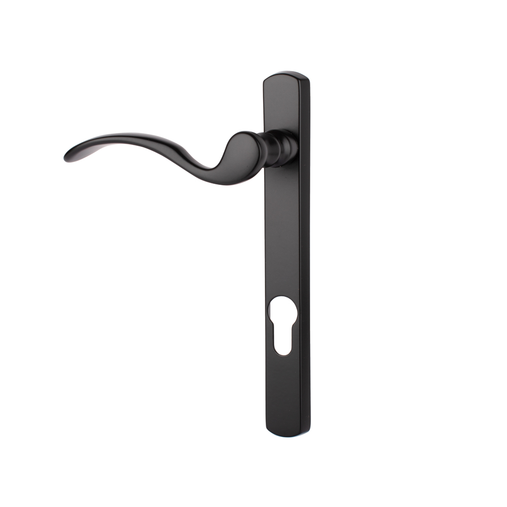 Dart Scroll Door Handle - Black (Left Hand) - (Sold in Pairs)